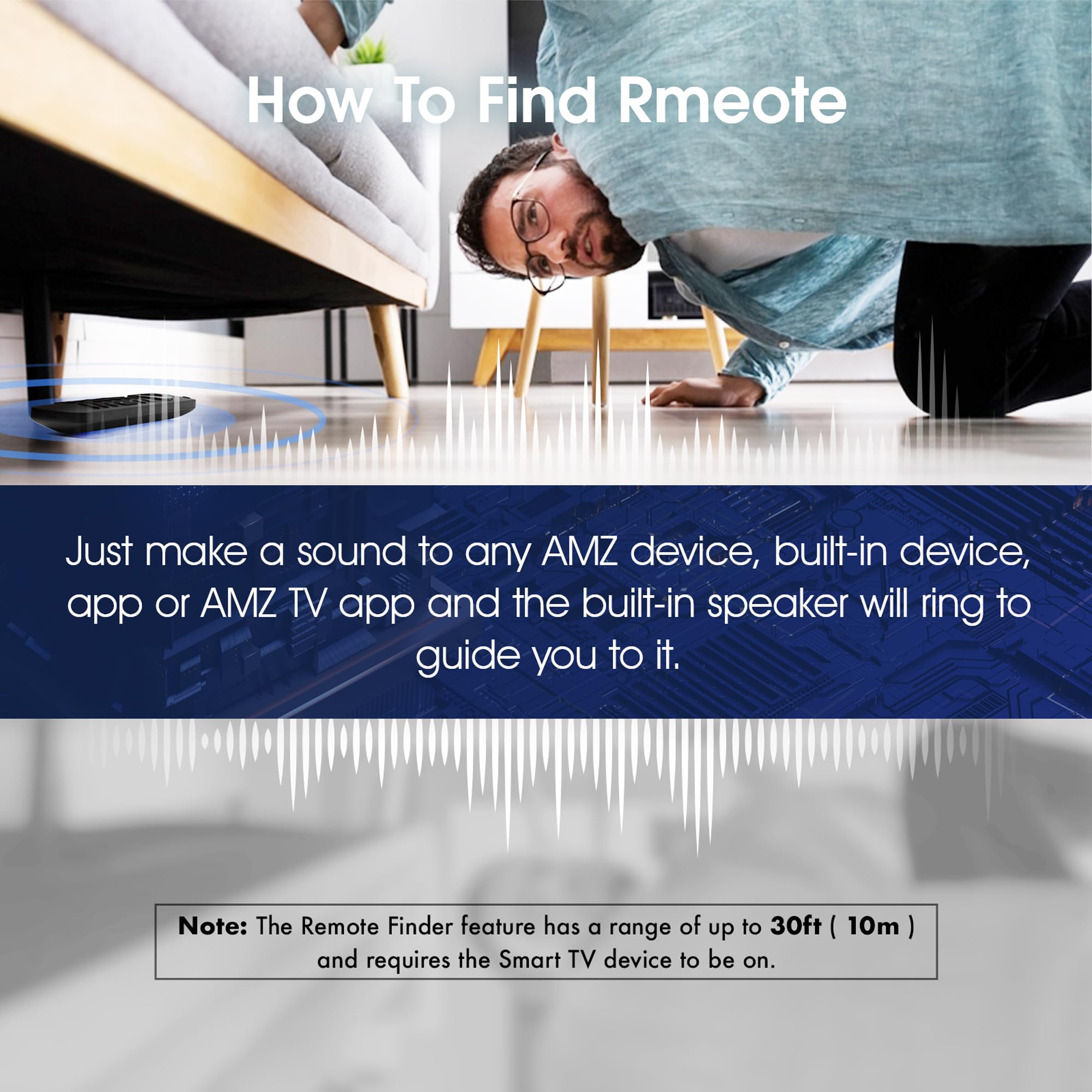 Telecomando Vocale Pro con Cercatore Adatto alla Fire-TV-Stick/4K/4K Max/Lite/TV Cube e TV Serie 4, per Insignia/Toshiba Smart TV