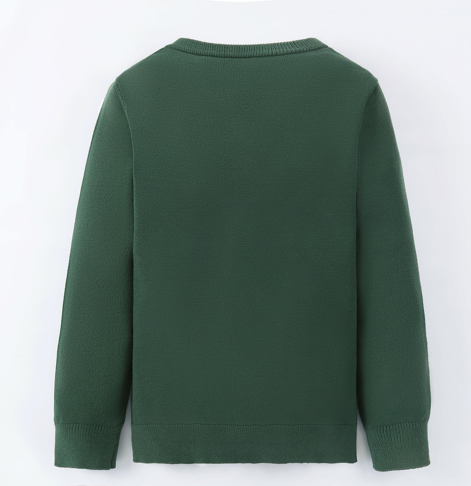 Maglione per uniforme scolastica per ragazzi maglioni per bambini maglieria felpa natalizia a maniche lunghe con scollo a V pullover autunno inverno vestiti 9-16 anni