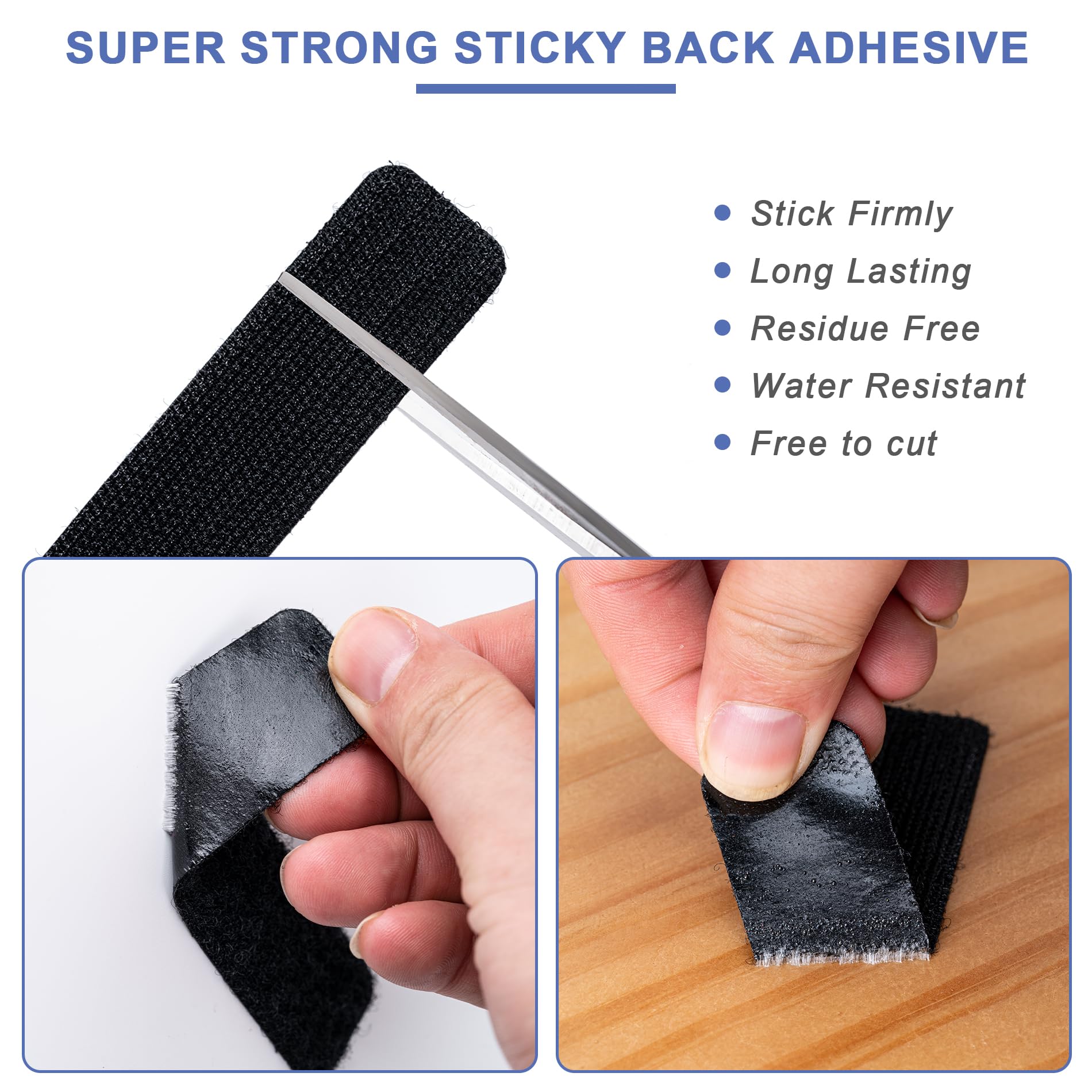 Heavy Duty Double Sided Hook Loop Tape .x . Sewing