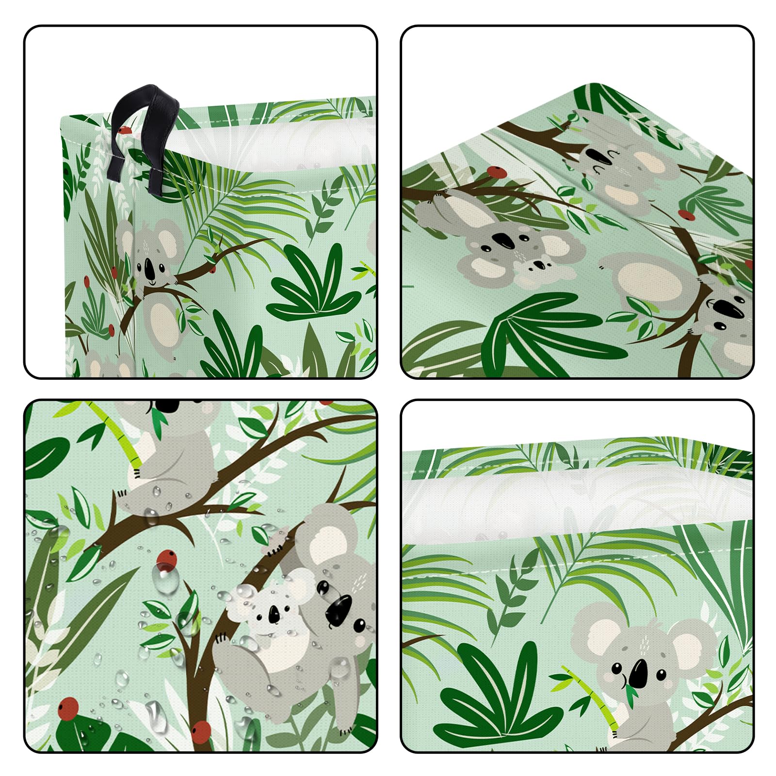Clastyle groene palmbladeren Koala's Plank mand voor