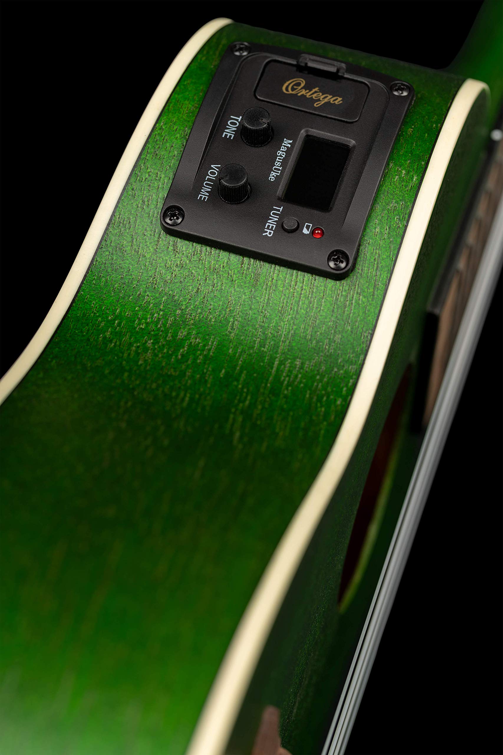 Ortega Guitars Concert Ukulele elettro-acustico - Earth Series - Okoumé/ Mogano (RUFOREST-CE)
