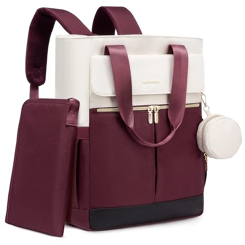 Miniatura 7 de LOVEVOOK Mochila para pañales, bolsa de pañales con bolsillos aislados, bolsa de bebé para niñas y niños con cambiador, bolsa de pañales grande para