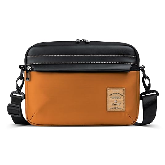 ELMIRA Sling Bag for Men & Women | Fits 11-Inch Tablet | Water-Resistant Crossbody Bag with Multiple Compartments