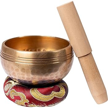 ネパール製　シンギングボウル　3点セット　木製マレット付き ネパール製 シンギングボウル 3点セット 木製マレット付き