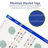 Avery Blank Printable Tags, Sure Feed Technology, 2" x 3.5", White, 96 Customizable Tags with String, Great for Branding, Gift Tags, Price Tags, and More (22802) – view 4