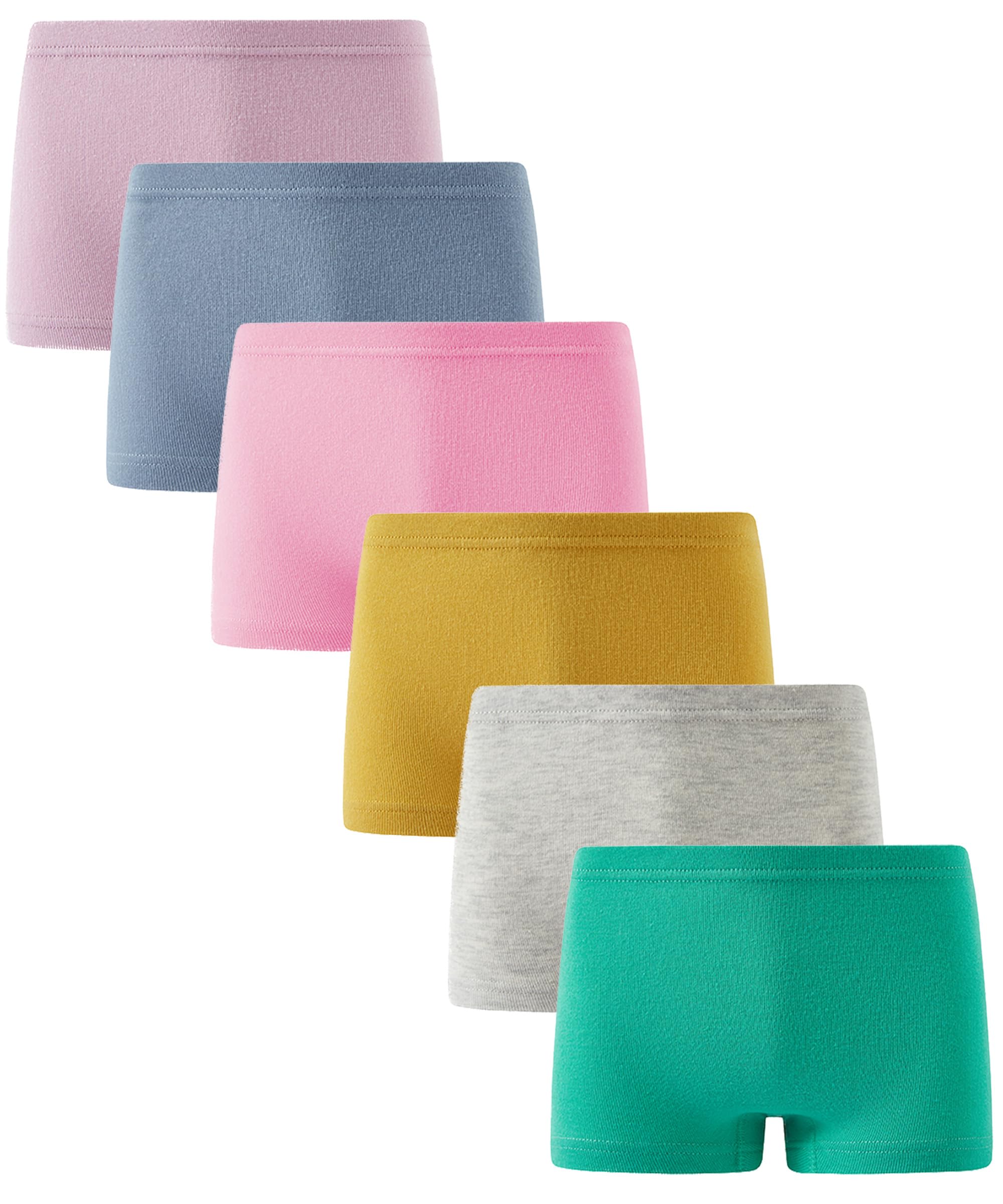 Boboking Soft Cotton Girls Panties Boyshort Little Girls Underwear Toddler Undies