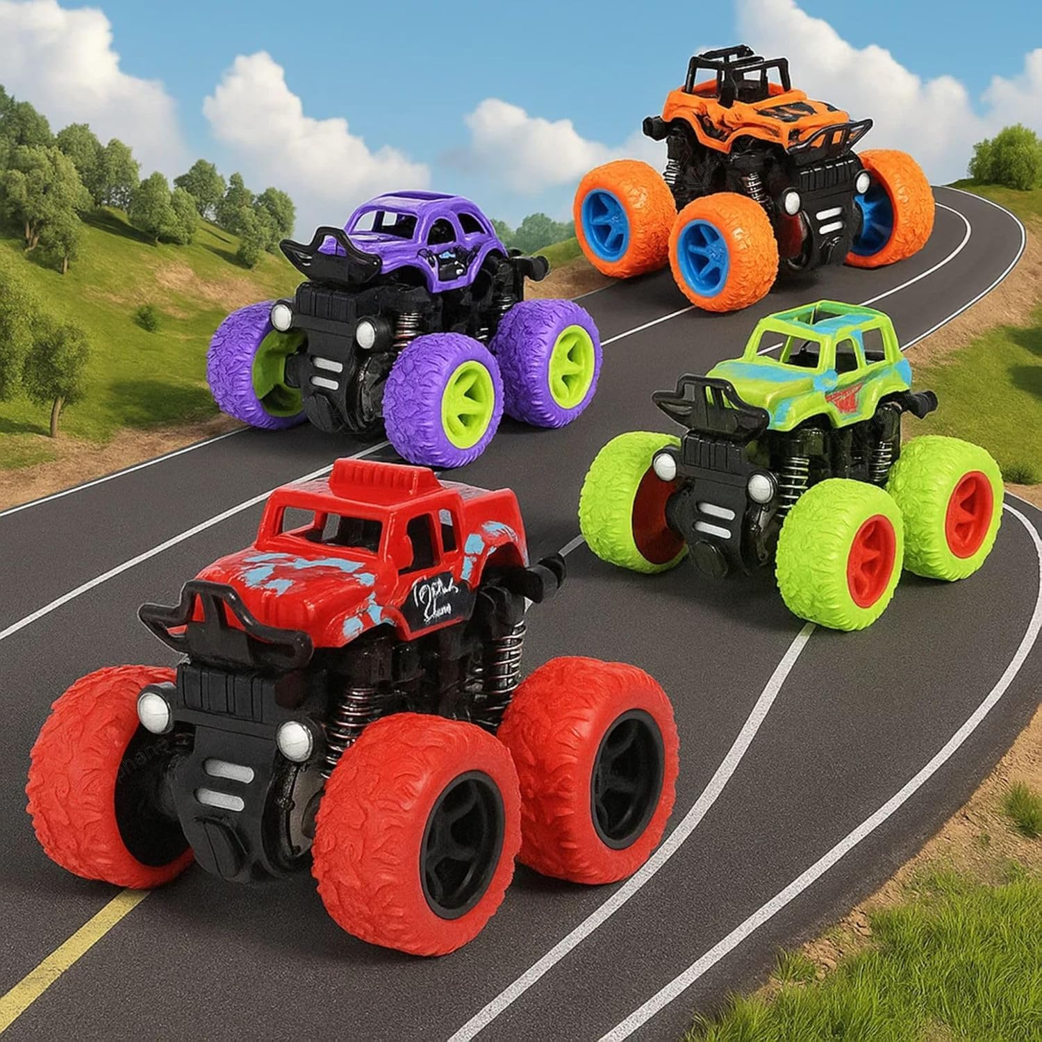 Monster Truck Toy | PLASTIC-image-6