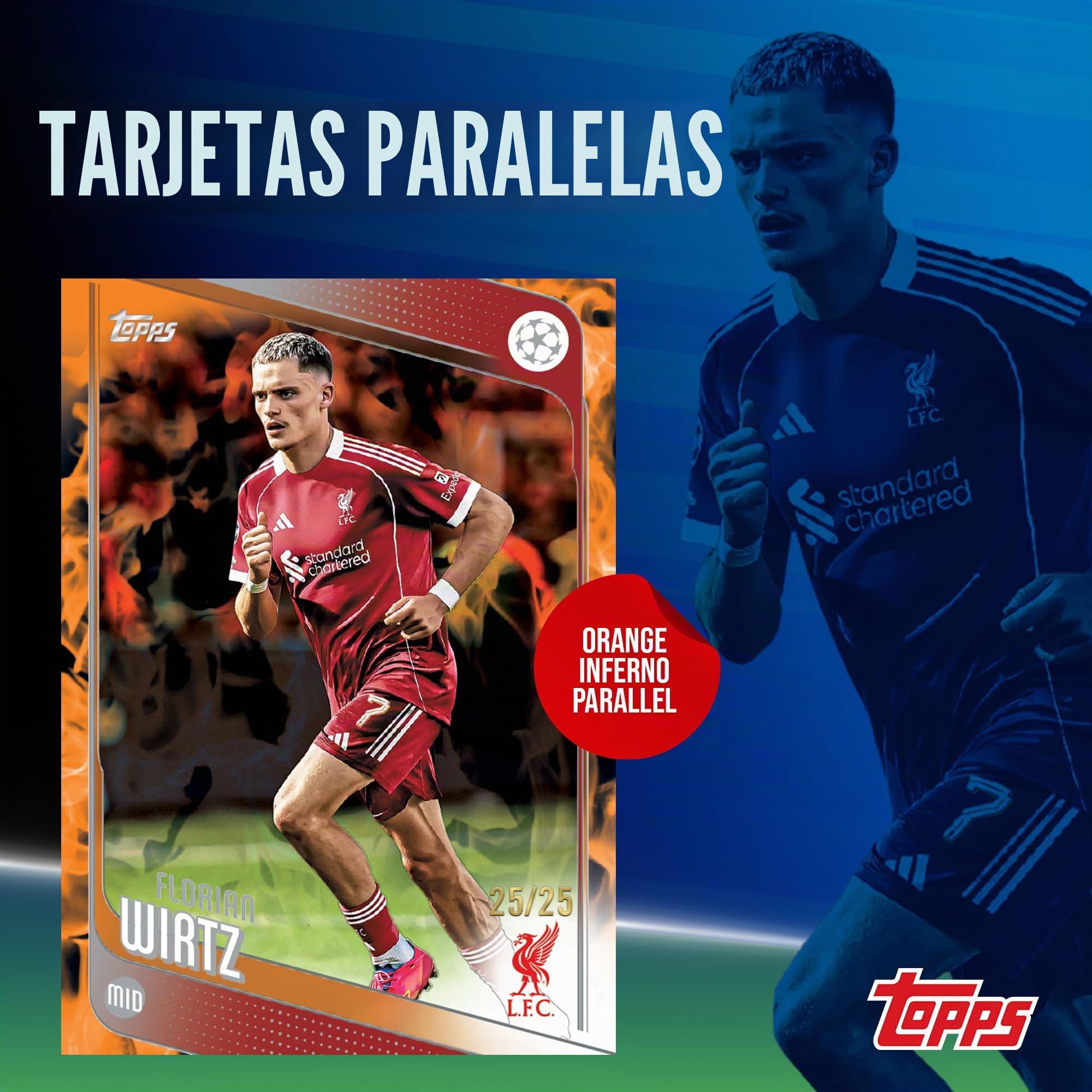 2025-26 Topps UEFA Club Competitions Soccer - Sellado de fábrica - Caja de Valor