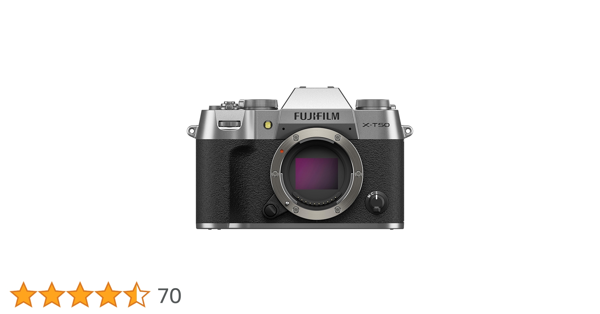 Amazon | 富士フイルム(FUJIFILM) ミラーレス一眼カメラ X-T50ボディ Amazon | 富士フイルム(FUJIFILM) ミラーレス一眼カメラ X-T50ボディ