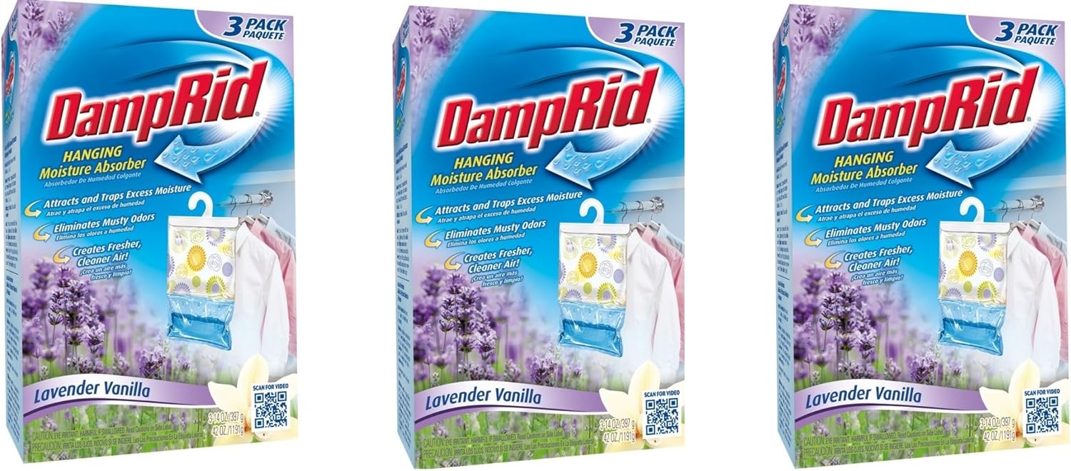 DampRid 42 oz. Lavender Scent Hanging Moisture Absorber