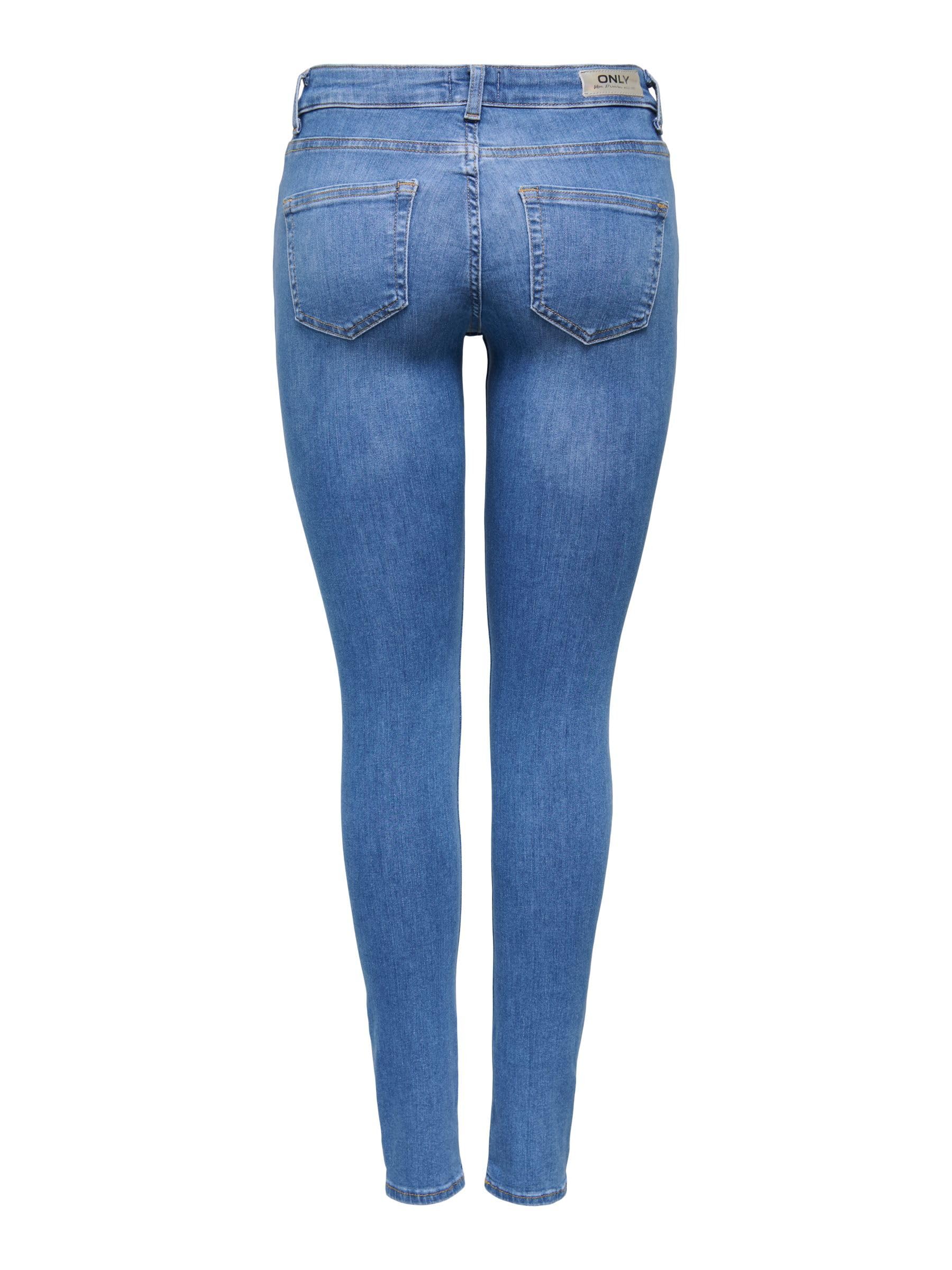 ONLY Women's Onlblush Life Mid Sk DNM Rea1099 Noos Jeans