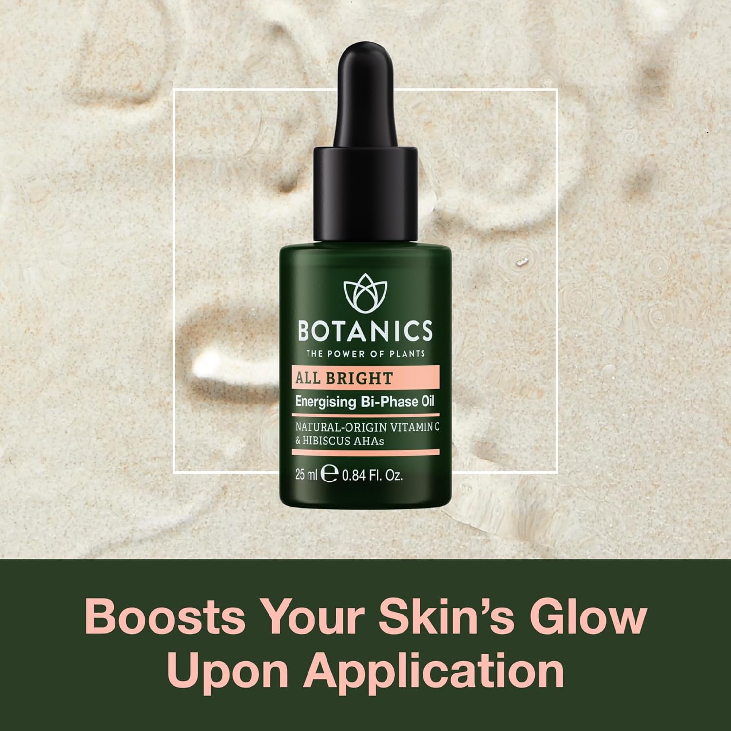 Botanics All Bright Facial Oil - Energizing Bi-Phase Face Oil for Gua Sha and Everyday Radiance - Lightweight & Non-Greasy Glow Serum - Brighten Dull and Uneven Skin (0.84 Fl Oz) - Image 2