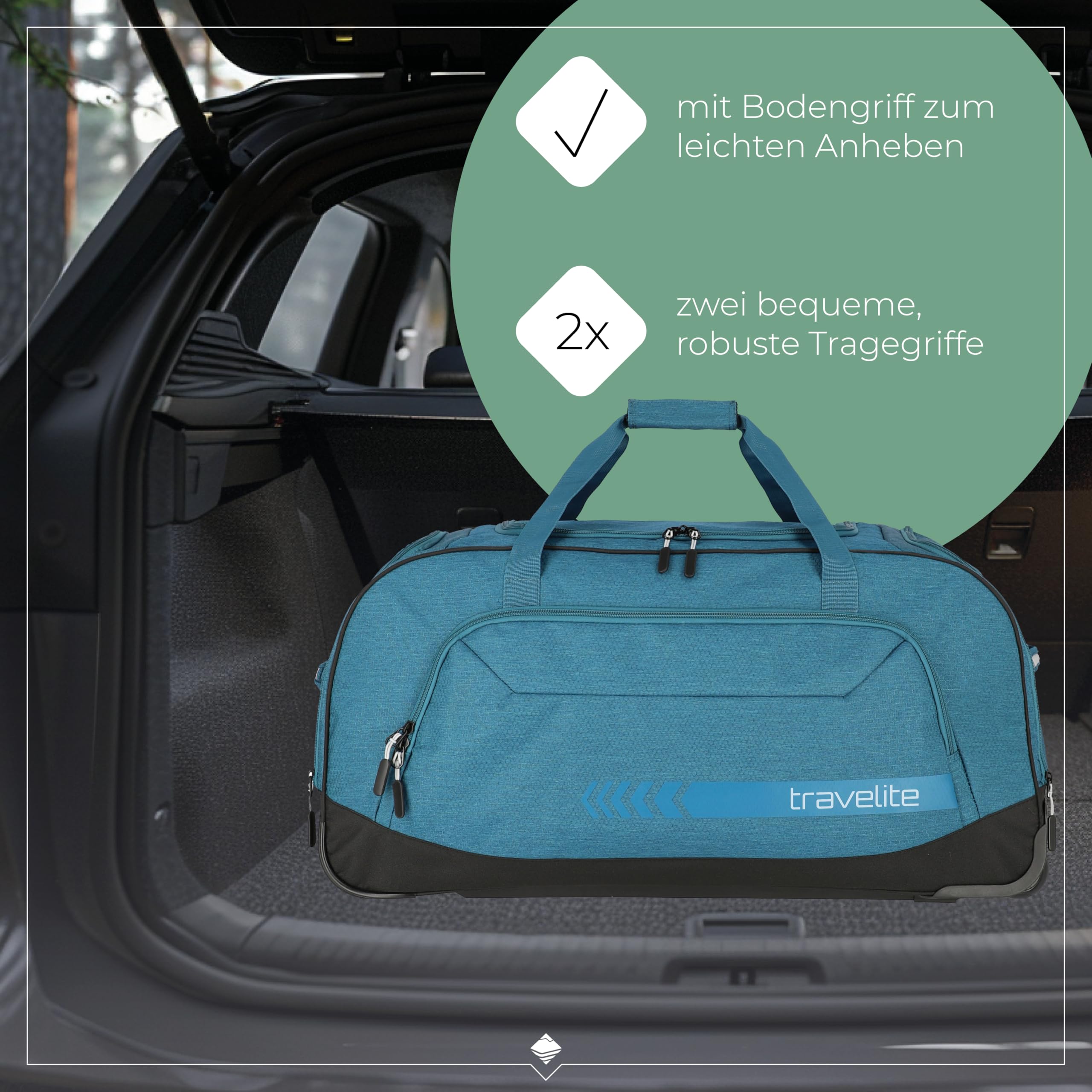 Travelite Reisetasche mit Rollen XL 77 cm 120 Liter