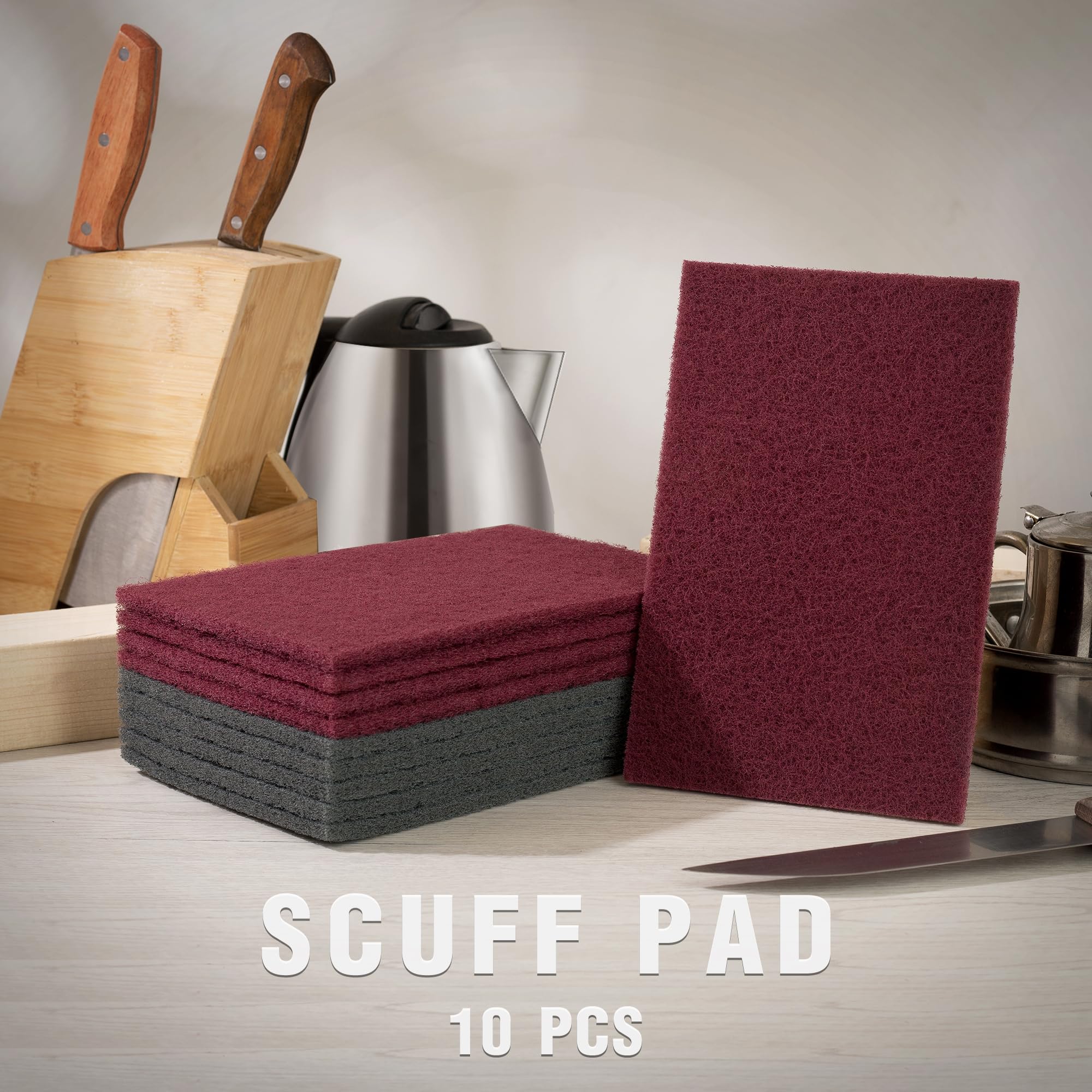 S SATC Scuff Pads - 10 Pack for Automotive & Woodworking -7