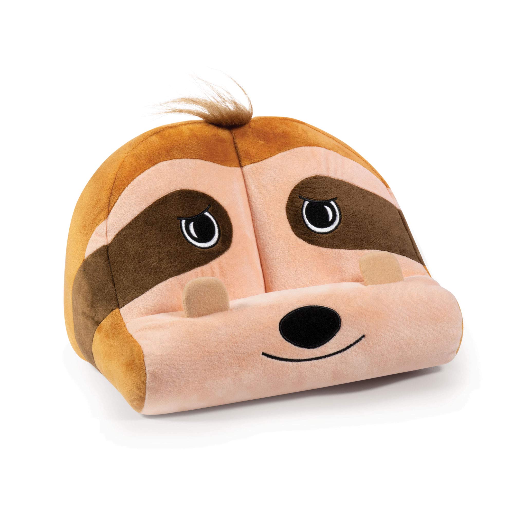 Gifts for Readers & Writers Soporte de Peluche Cuddly Reader para iPad, Soporte para Tableta, Soporte para Libros, Soporte Cojín para Tableta, Regalo para Lectores (Perezoso), BMS#1