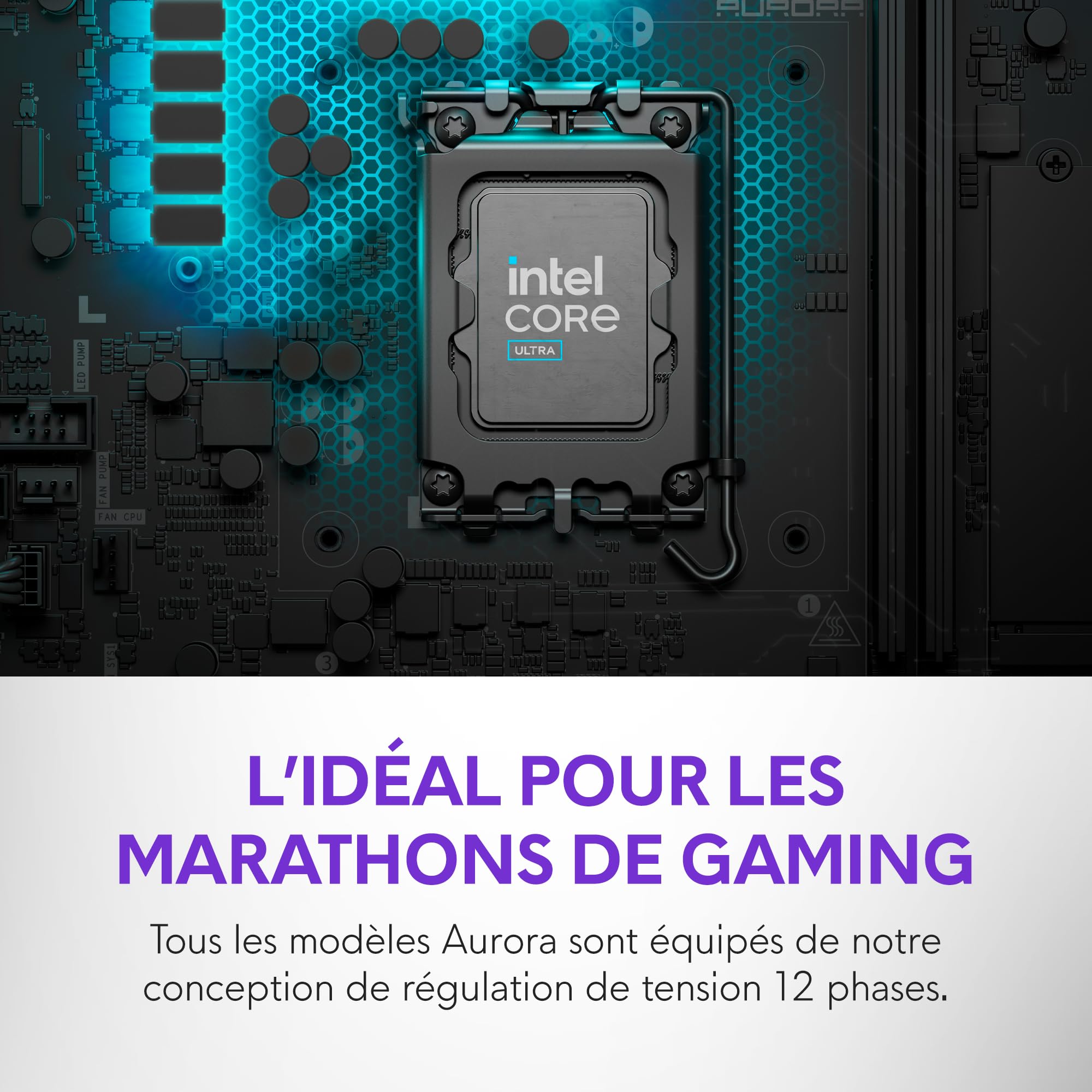 Alienware Aurora Ordinateur de Bureau Gaming, Intel Core Ultra 7 265KF