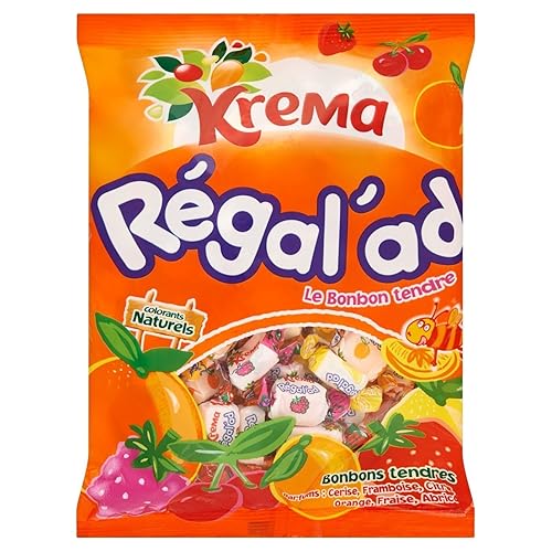 Krema Regal'ad Caramelos masticables de Francia 5.29 oz (4 unidades)