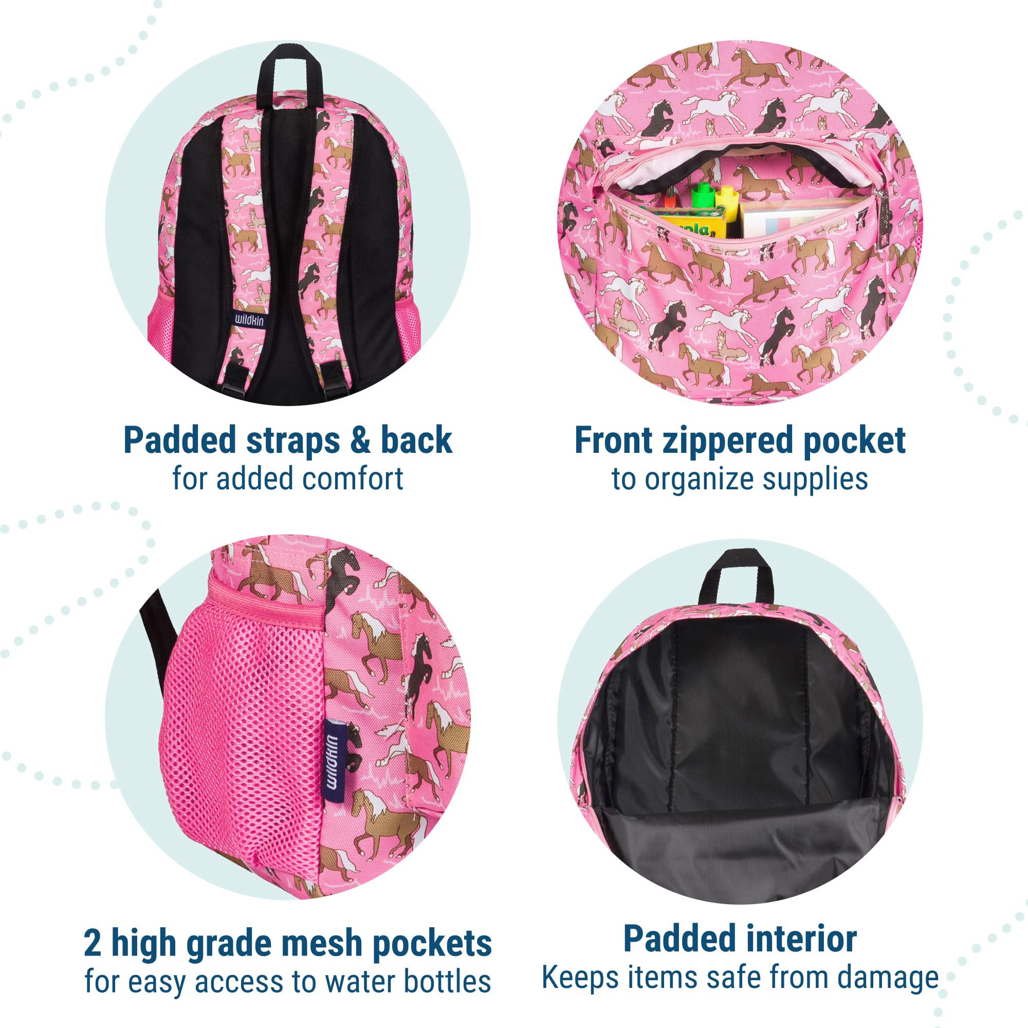 Wildkin Para Niños De 16 Pulgadasmochila Para Niños Y Niñas, | Cuotas Sin Interés