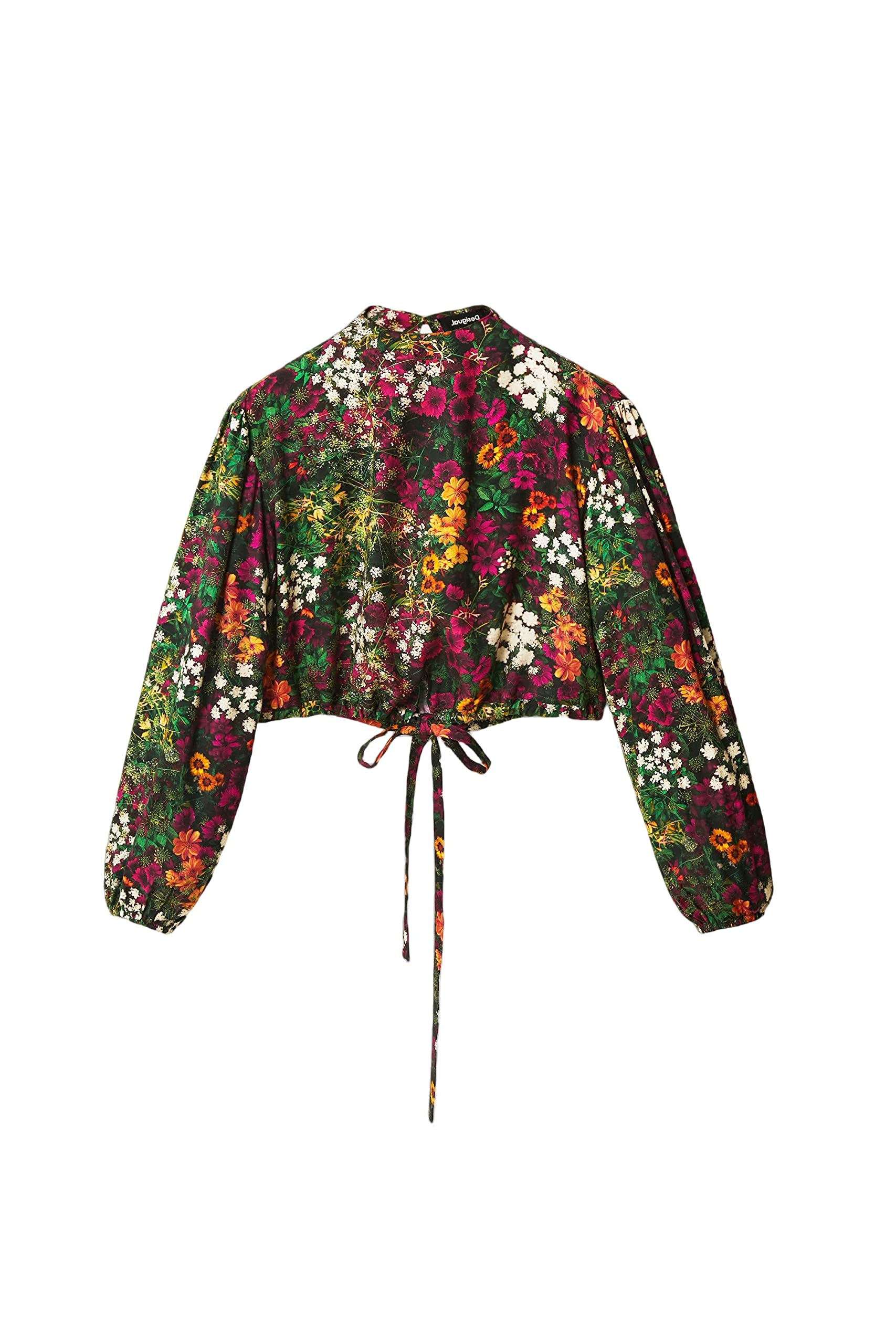 Desigual Women's Material Finishes. Long-Sleeved T-Shirt, L