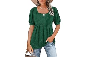Women's Fit & Flare Tunic Top for Summer