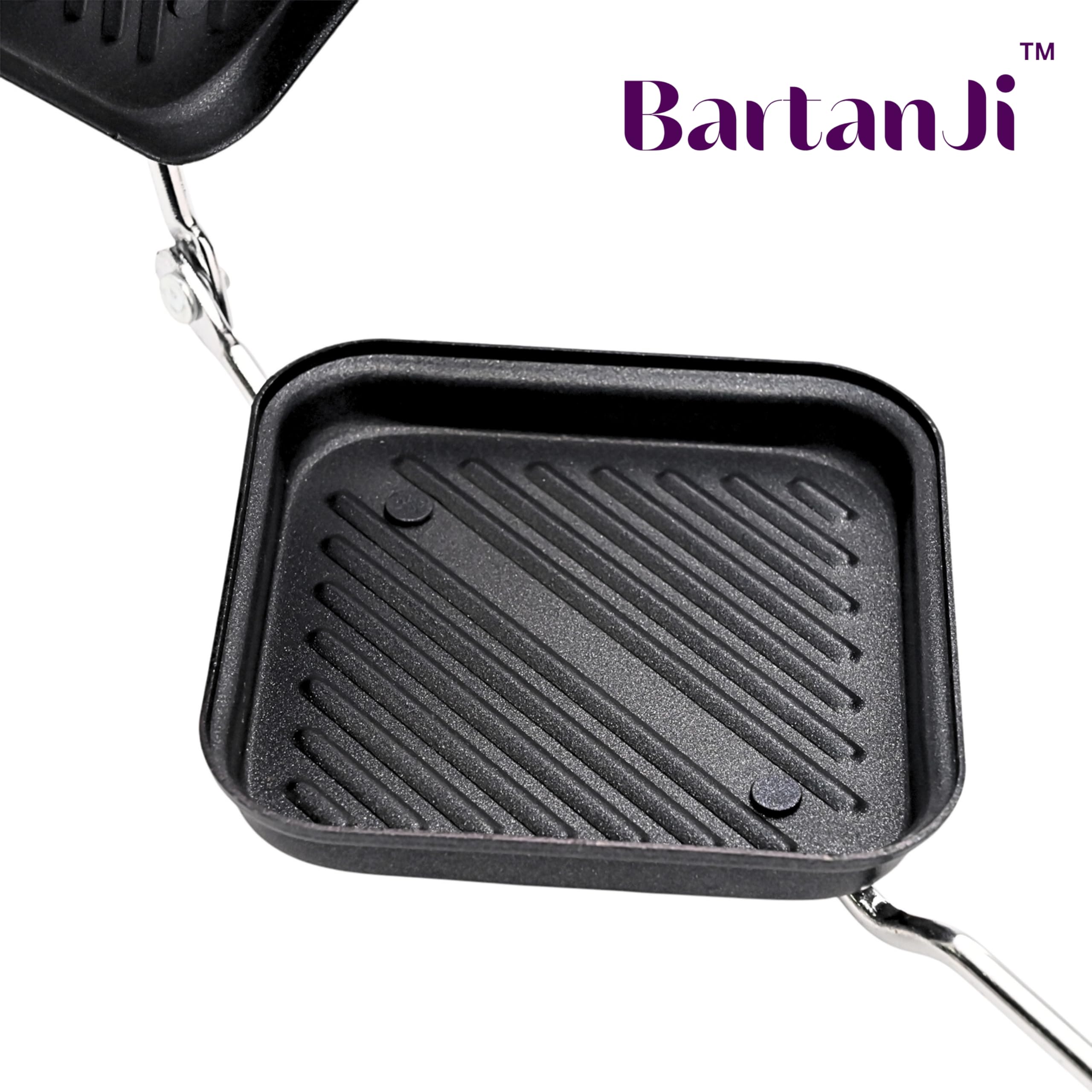 Grill Sandwich Toaster - Non-Stick & Flame-Proof -5 Grill Sandwich Toaster - Non-Stick & Flame-Proof -5