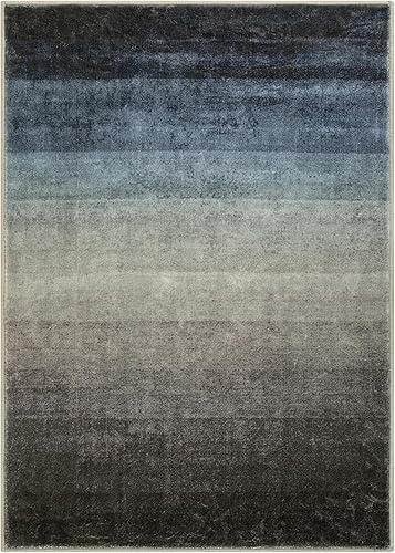 Miniatura 5 de Lahome Alfombras de área de 5 x 7 pies para sala de estar, lavables a máquina, alfombra grande para dormitorio, moderna, alfombra suave para