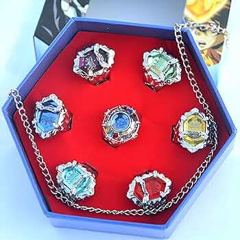 Amazon.co.jp: 家庭教師ヒットマン REBORN! リング 指輪 7個