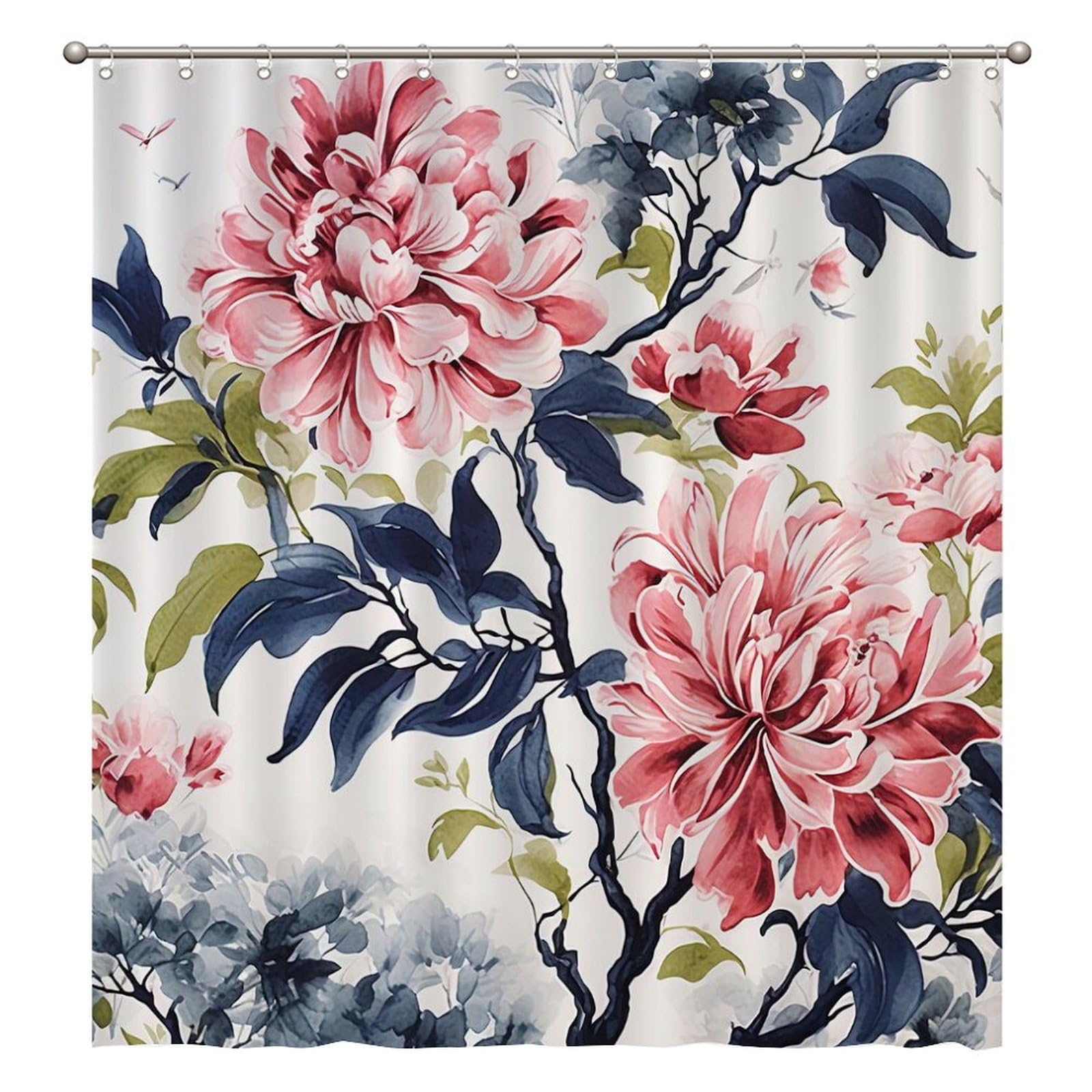 Rideau de douche en tissu imperméable DreamAutumn de qualité supérieure 183x203cm
