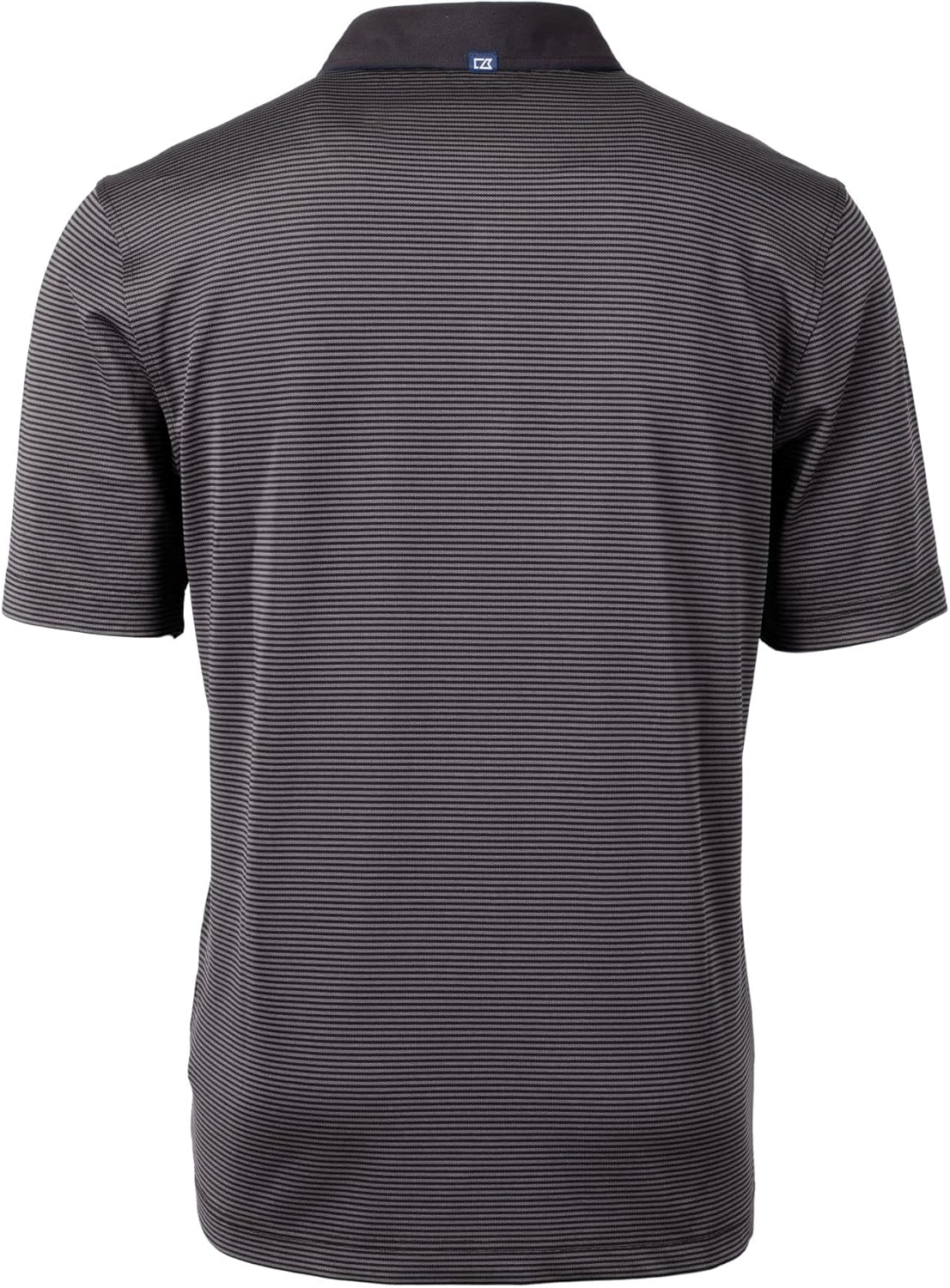 Cutter & Buck Mens Virtue Eco Pique Micro Stripe Recycled Mens Big & Tall Polo - Image 2