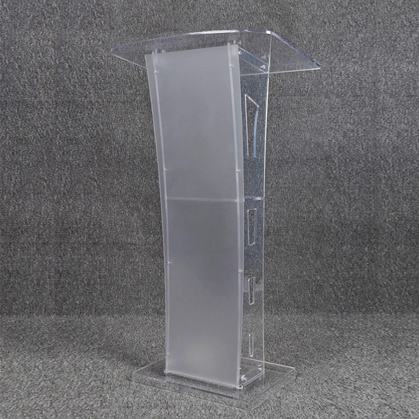 Buy Podium Stand Clear Pulpit Podium, Acrylic Lectern for Church