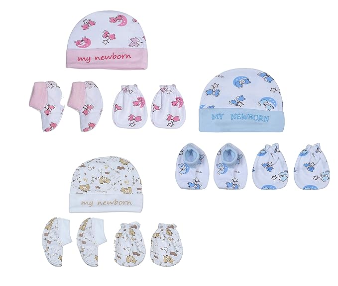 MY NEWBORN Baby Cotton Bibs Combo