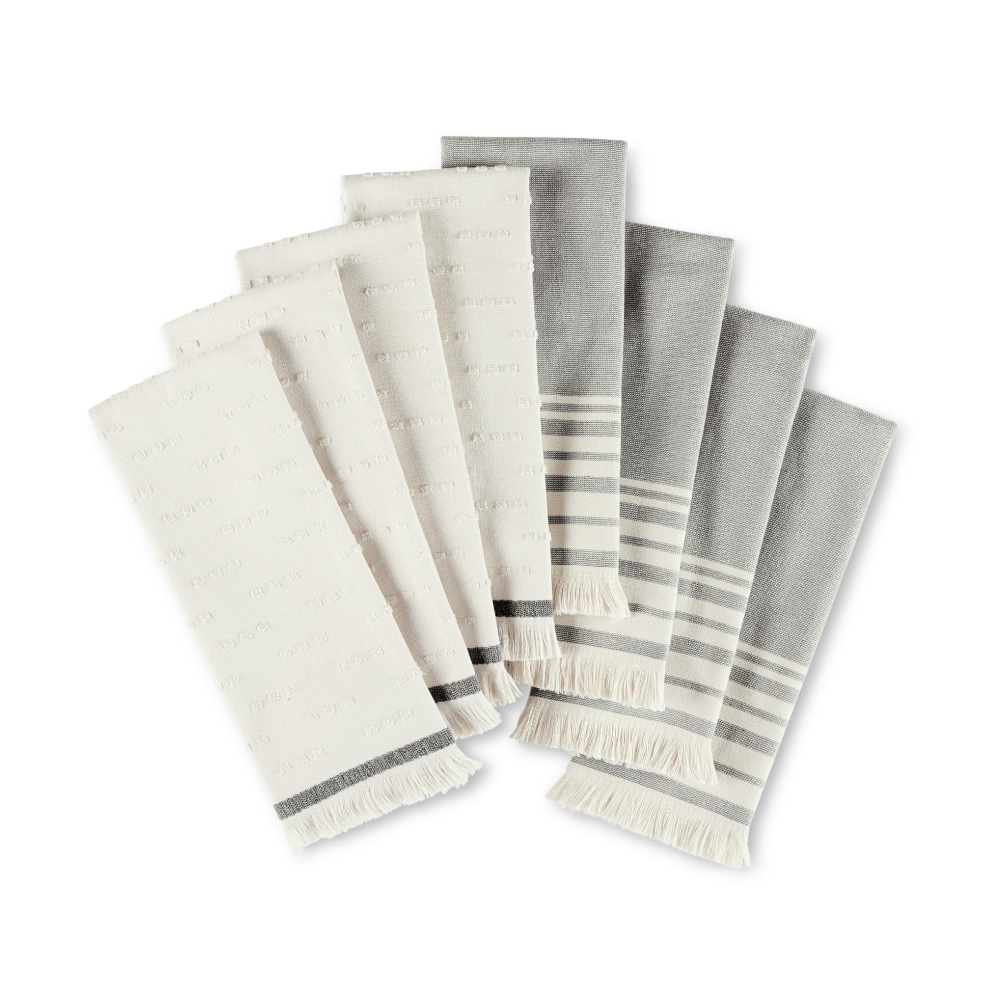 Paños de cocina KitchenAid de algodón tejido premium, diseño 100% absorbente