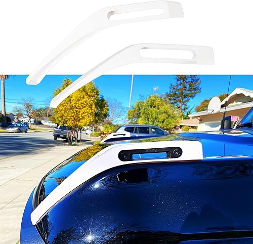 Cubierta de mira de sendero para Ford Bronco 2 puertas 4 puertas 2021 2022 2023 2024 2025 accesorios cubierta de bisagra del capó del motor manija