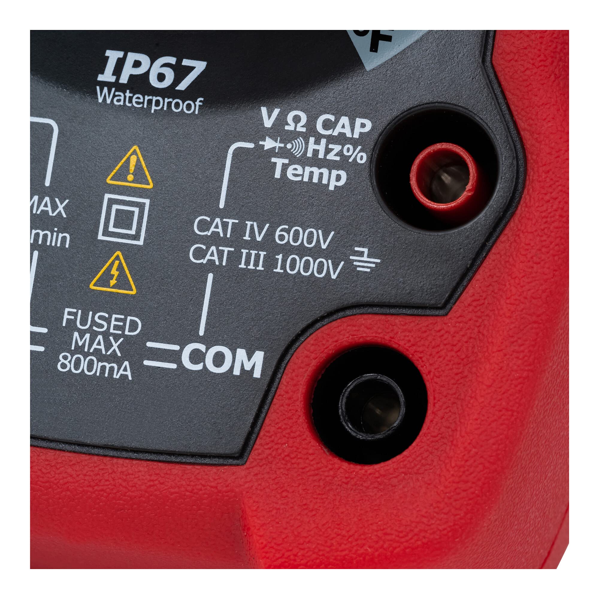 STIER Profi Digital Multimeter, 0,01mV - 1000V, AC/DC, CAT III 1000V, CAT IV 600V, VFD RMS, wasserdicht