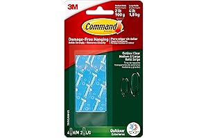 Outdoor Medium & Large Clear Refill Strips