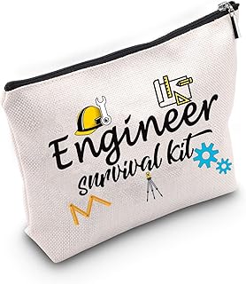 TSOTMO Engineer Engineering Gift Engineering Student Gift Graduation Gift Future Engineer Makeup Bag Retired Retirement Gift Engineer Survival kit Cosmetic Bags Gift (C.Engineer)