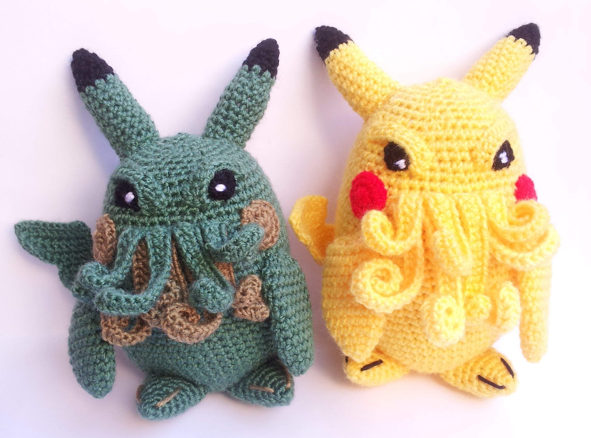 Cthulhu Pikachu doll