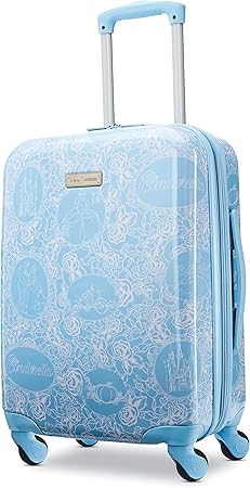 American Tourister Disney Hardside Gepäck mit Spinnrollen, Hell, blau ...