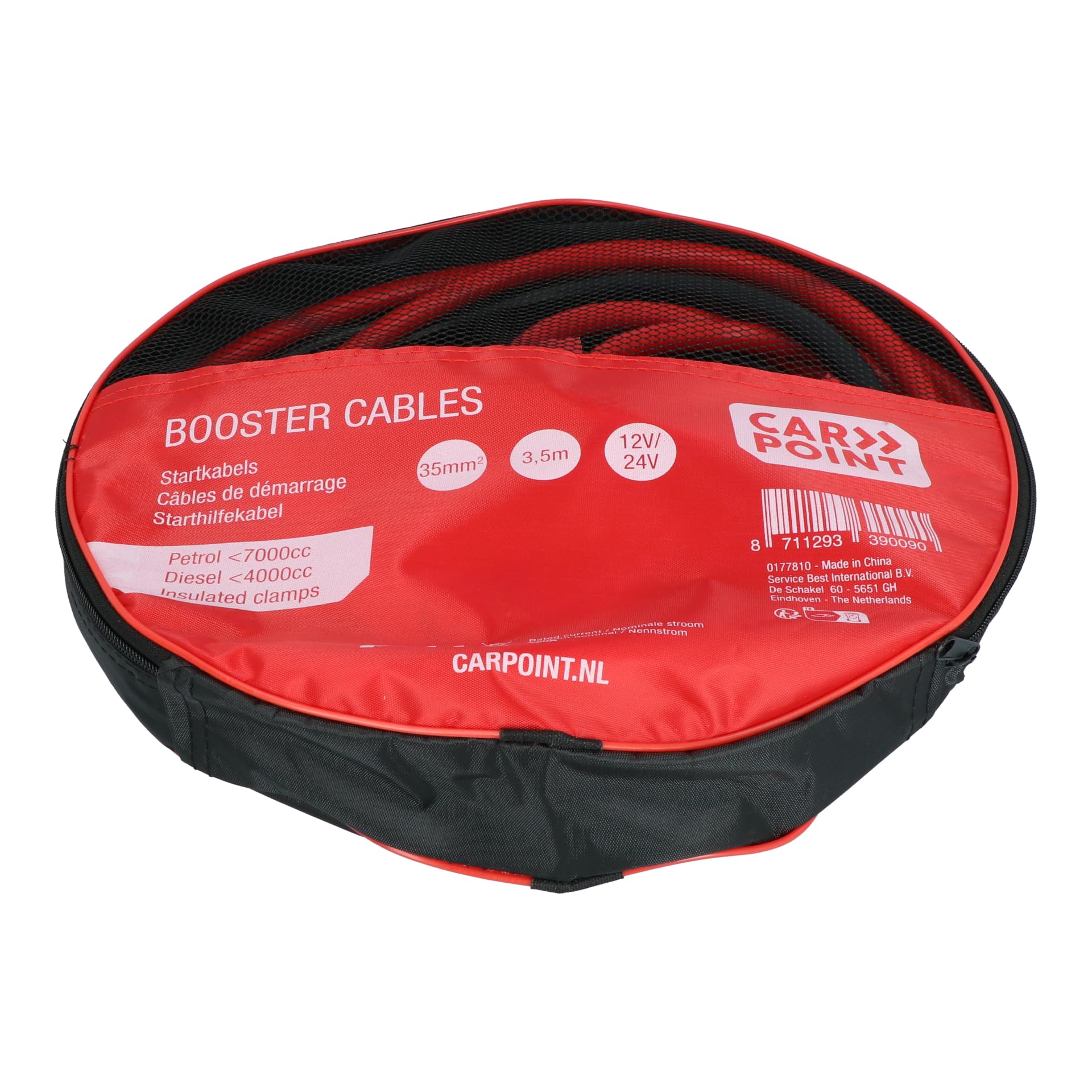 CARPOINT 0177810 Zangenkabel Batterieladegerät