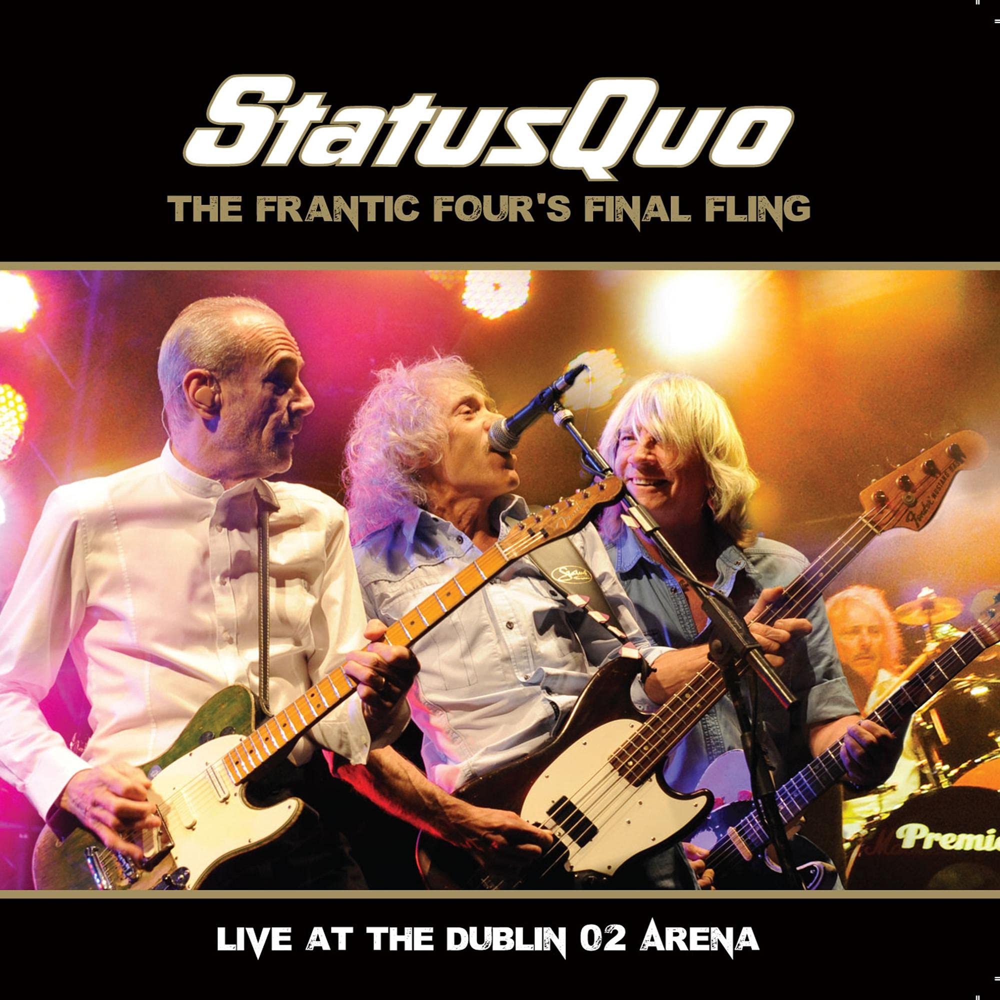 Status Quo The Frantic Fours Final Fling Live Dublin O2 Arena 2CD Album