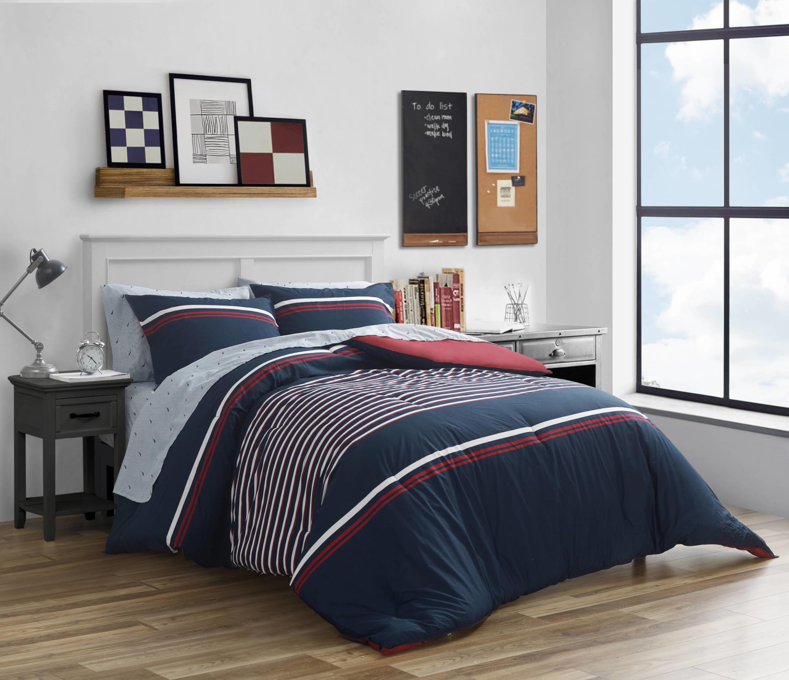 : Nautica - Twin&frasl;Twin XL Comforter Set, Reversible