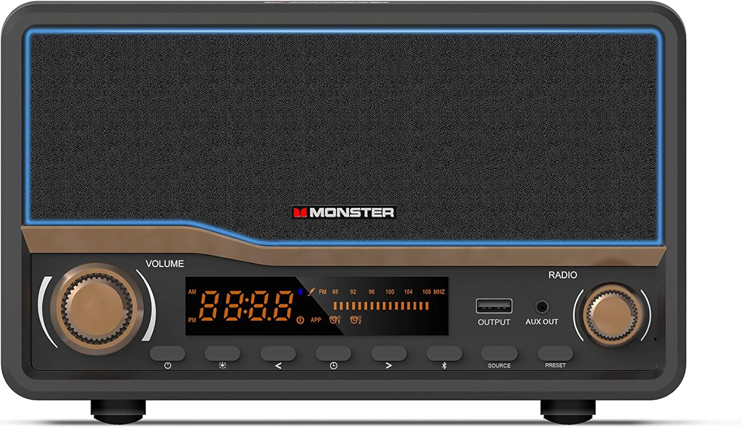 Decora Bluetooth Clock Radio Lifestyle System Home & Kitchen