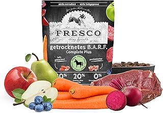 FRESCO Dog Complete Plus Trockenbarf Pferd 2,5kg | natürliches Trockenfutter für Hunde aus frischem Fleisch, Obst und Gemüse | 100% frische Zutaten | ohne künstliche Zusätze product image