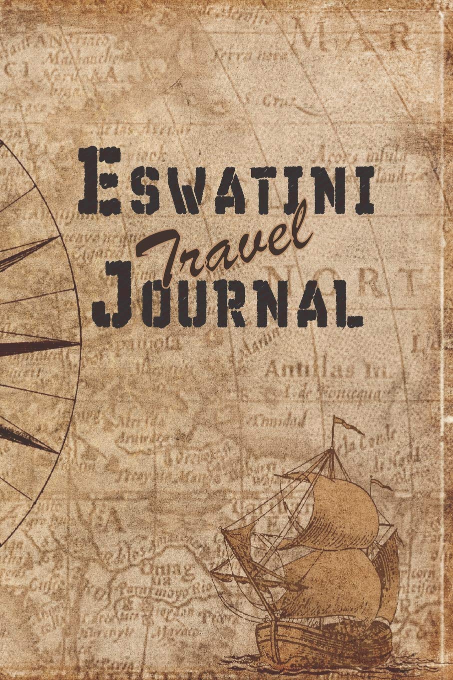 Eswatini Travel Journal: 6x9 Travel Notebook with prompts and Checklists perfect gift for your Trip to Eswatini for every Traveler