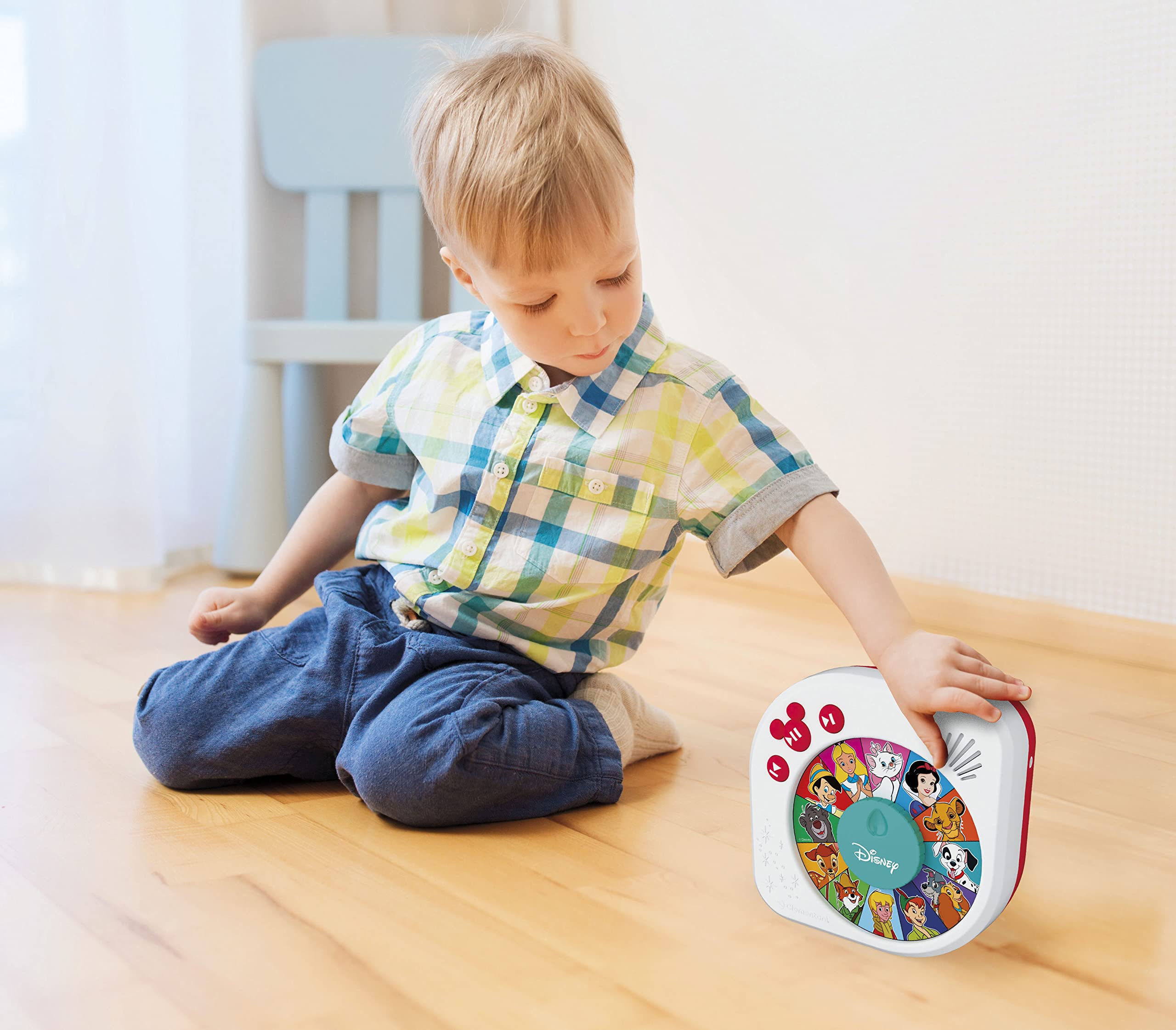 Clementoni - 17674 - C'era Una Volta - I Classici Disney Storyteller - Racconta Storie Educativo Elettronico Disney per Bambini 3 Anni, Storytelling in Italiano