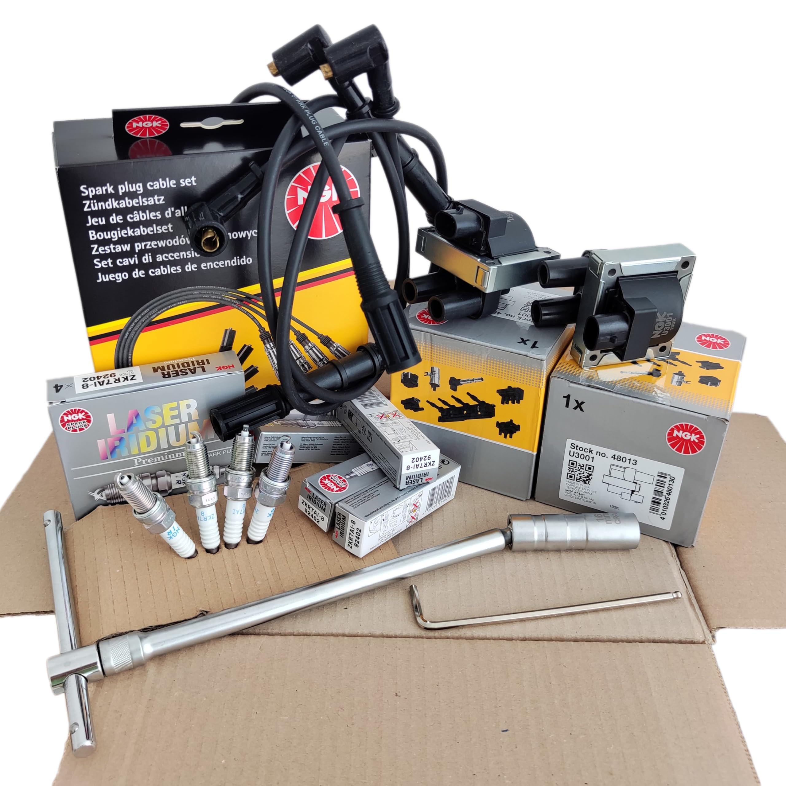 KIT Manutenzione Accenzione Fiat Motore Fire 1.2 Metano GPL Natural Power Benzina