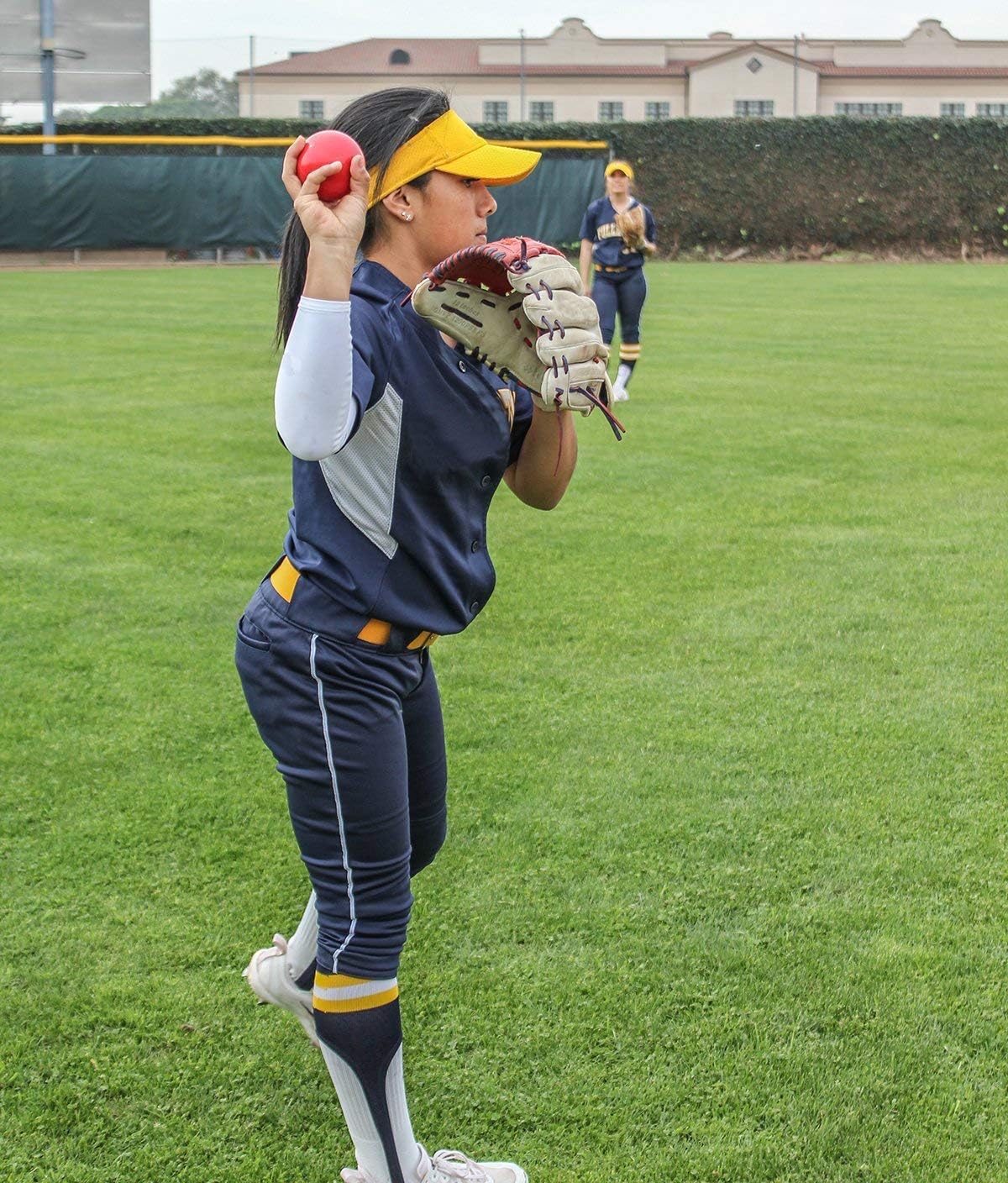 PowerNet Arm Care Bundle | Baseball Softball Strength and Conditioning PowerBands + Plyo Balls + Weighted Baseballs | Rehab Throwing Injuries | Build Arm Strength (Red | Beginner) : Sports & Outdoors