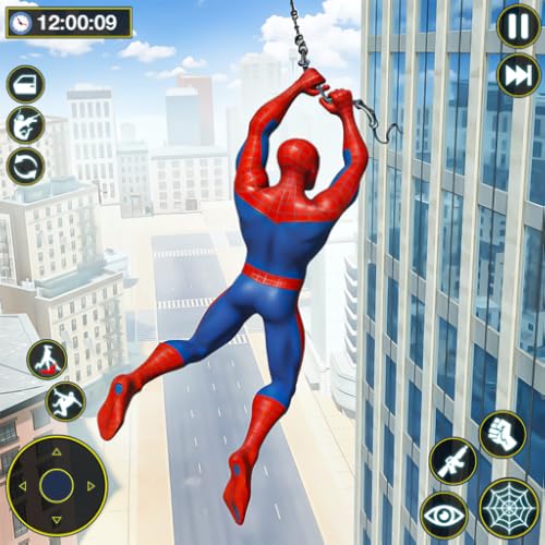 Spider Fighter Vs Crime City Gangster Action Vegas Rescue Games