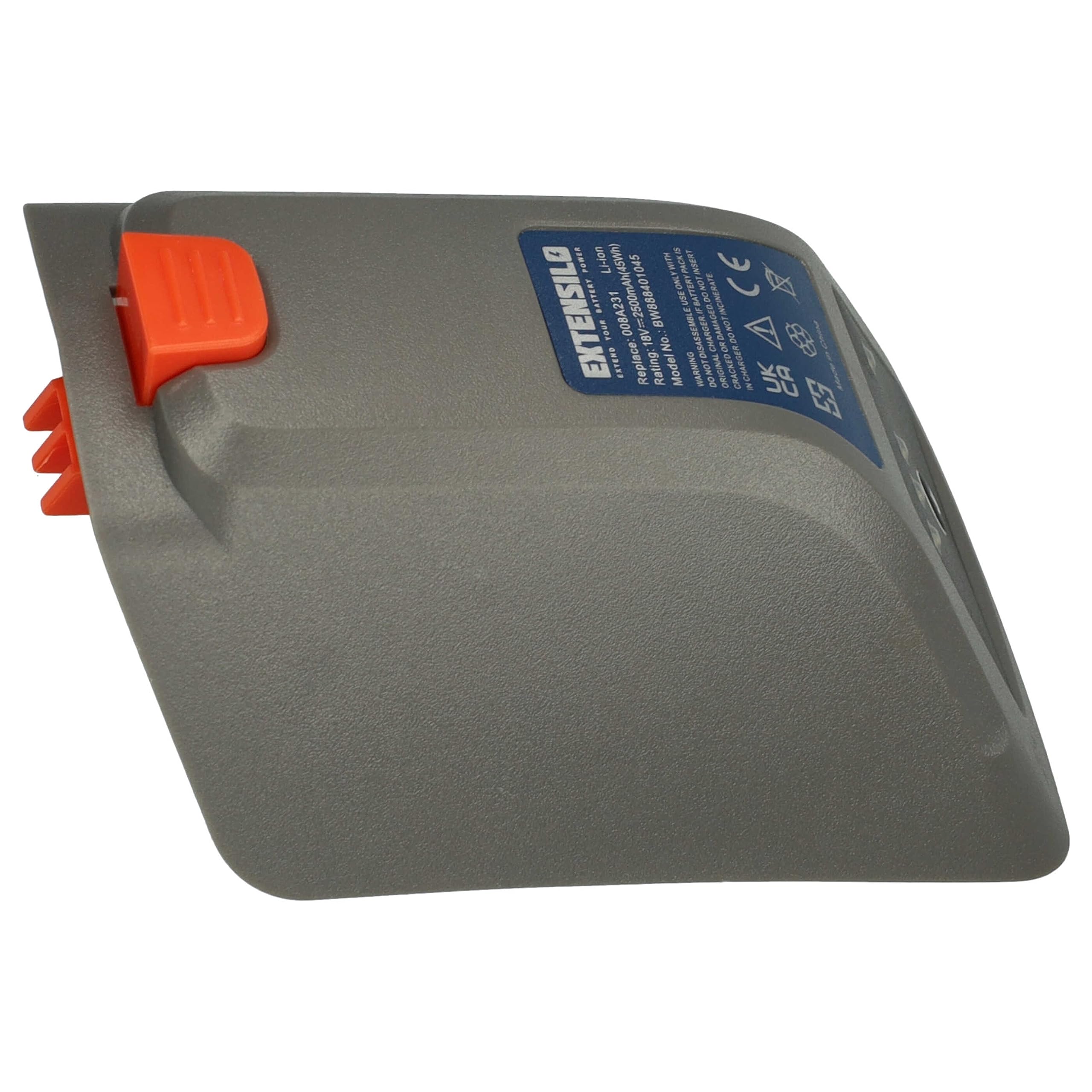 batteria compatibile con Gardena 8025-20 (35m Roll-up) avvolgitubo (2500mAh, 18V, Li-Ion)