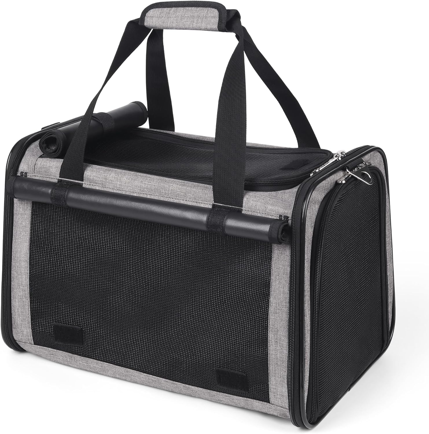 YUDODO 25 lbs Airline-Approved Soft-Sided Pet Carrier for Cats & Dogs